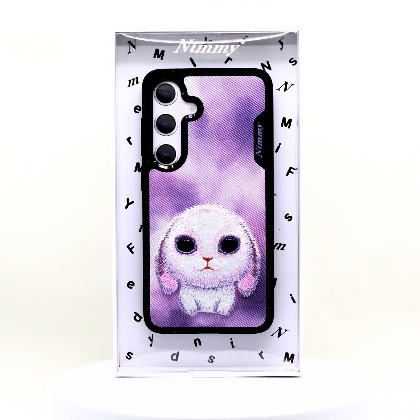 Nimmy Premium Big Eyes Black Border Back Case for Galaxy S24 - Mypcwala