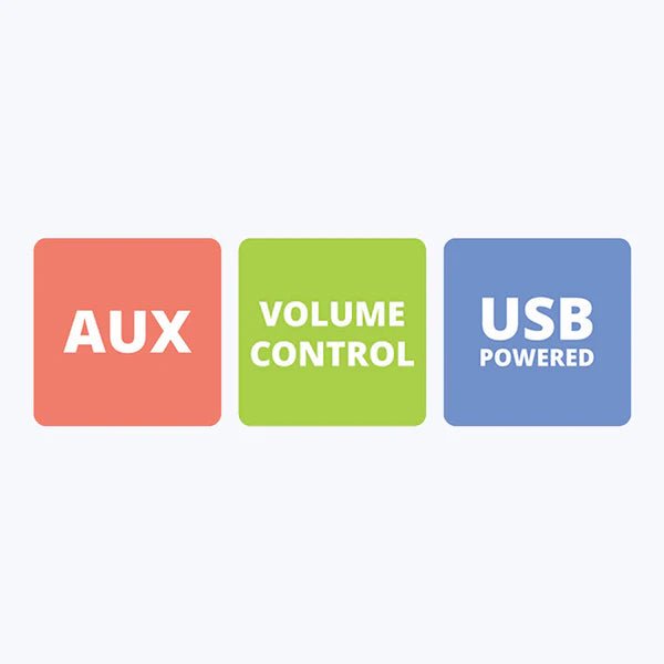 ZEBRONICS Zeb - Fame 5watts 2.0 Multi Media Speakers with AUX, USB and Volume Control (Black) - Mypcwala