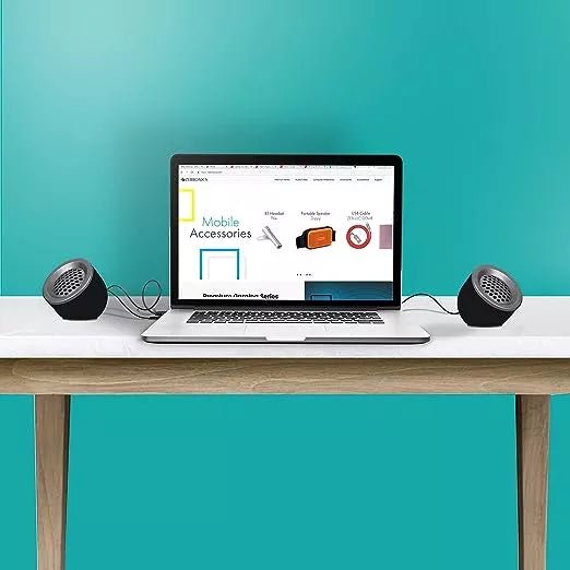 ZEBRONICS Zeb - Pluto 2.0 Multimedia Speaker with Aux Connectivity,USB Powered and Volume Control - Mypcwala