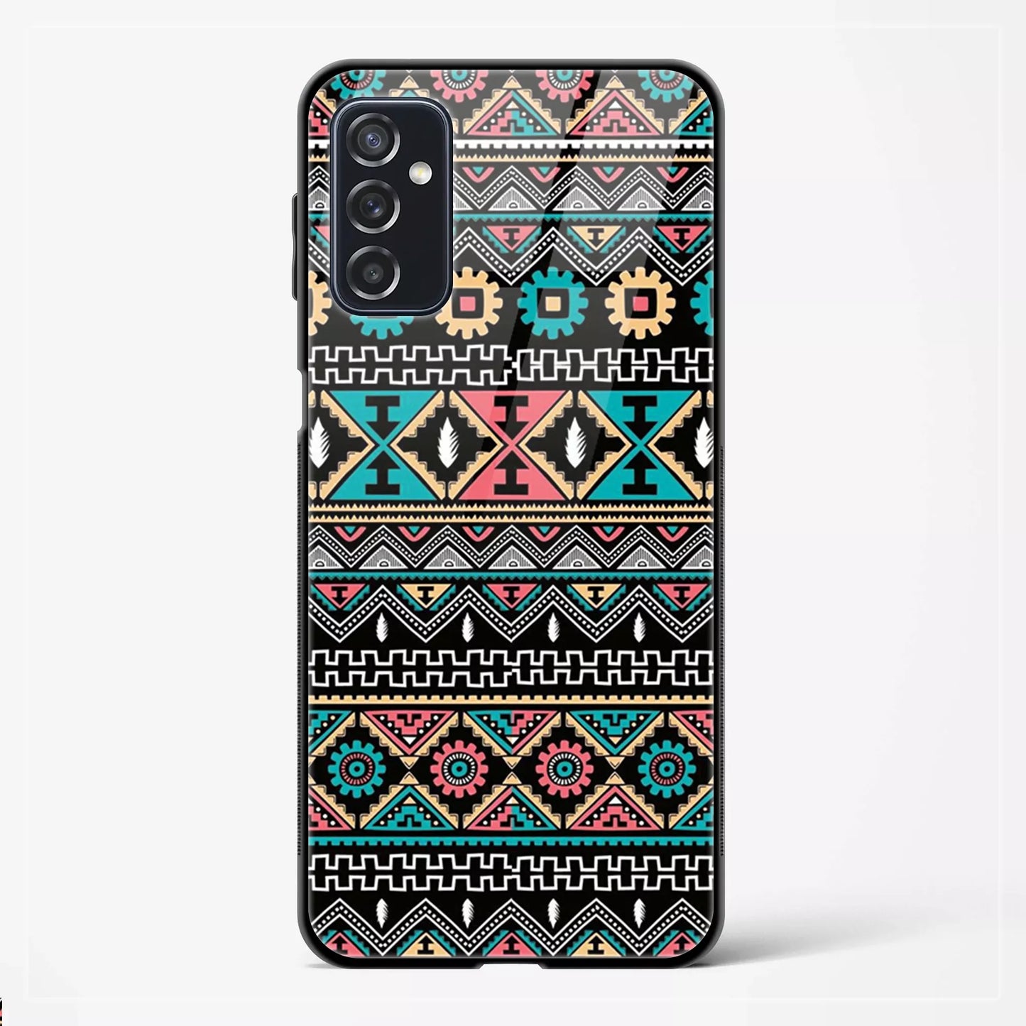 Back Cover for Galaxy A14 Premium Glass Mobile Back Case