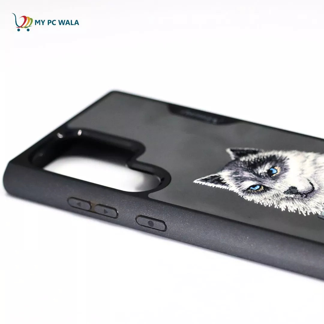 Samsung Galaxy S24 Ultra Nimmy 3D Wolf Back Cover Case