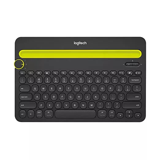 Logitech K480 Wireless Multi-Device Keyboard For Windows, Macos, Ipados, Android Or Chrome Os, Bluetooth, Compact, Compatible With Pc, Mac, Laptop, Smartphone, Tablet – Black