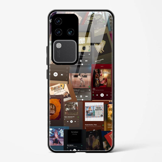 All Music Spot Design Printed Hard Back Cover Compatible with Vivo V30 Pro 5G Attractive and Uniquely Crafted Smartphone Case - Mypcwala
