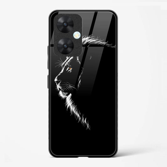 Animal Design Printed Glass Mobile Back Case Compatible for Redmi 13C | TPU Shock - Resistant Soft Edge | 360° Protection - Mypcwala