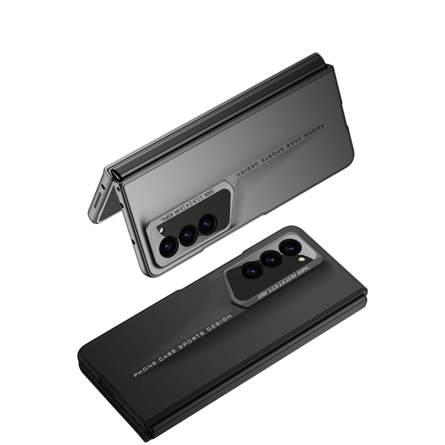 Back Cover for Blade Series Slim Hard Back Cover with Front Glass for Samsung Galaxy Z Fold 6 5g - Mypcwala