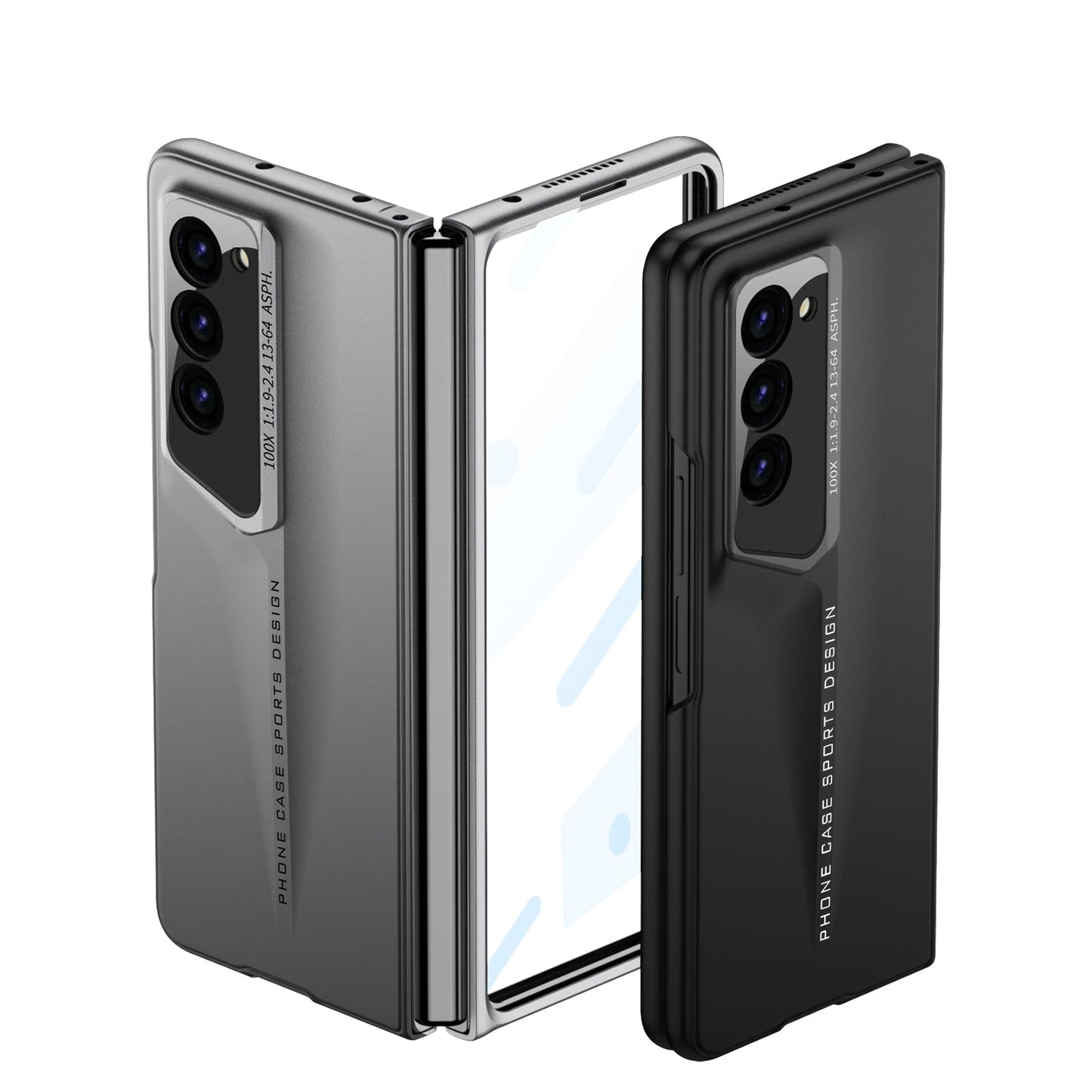 Back Cover for Blade Series Slim Hard Back Cover with Front Glass for Samsung Galaxy Z Fold 6 5g - Mypcwala