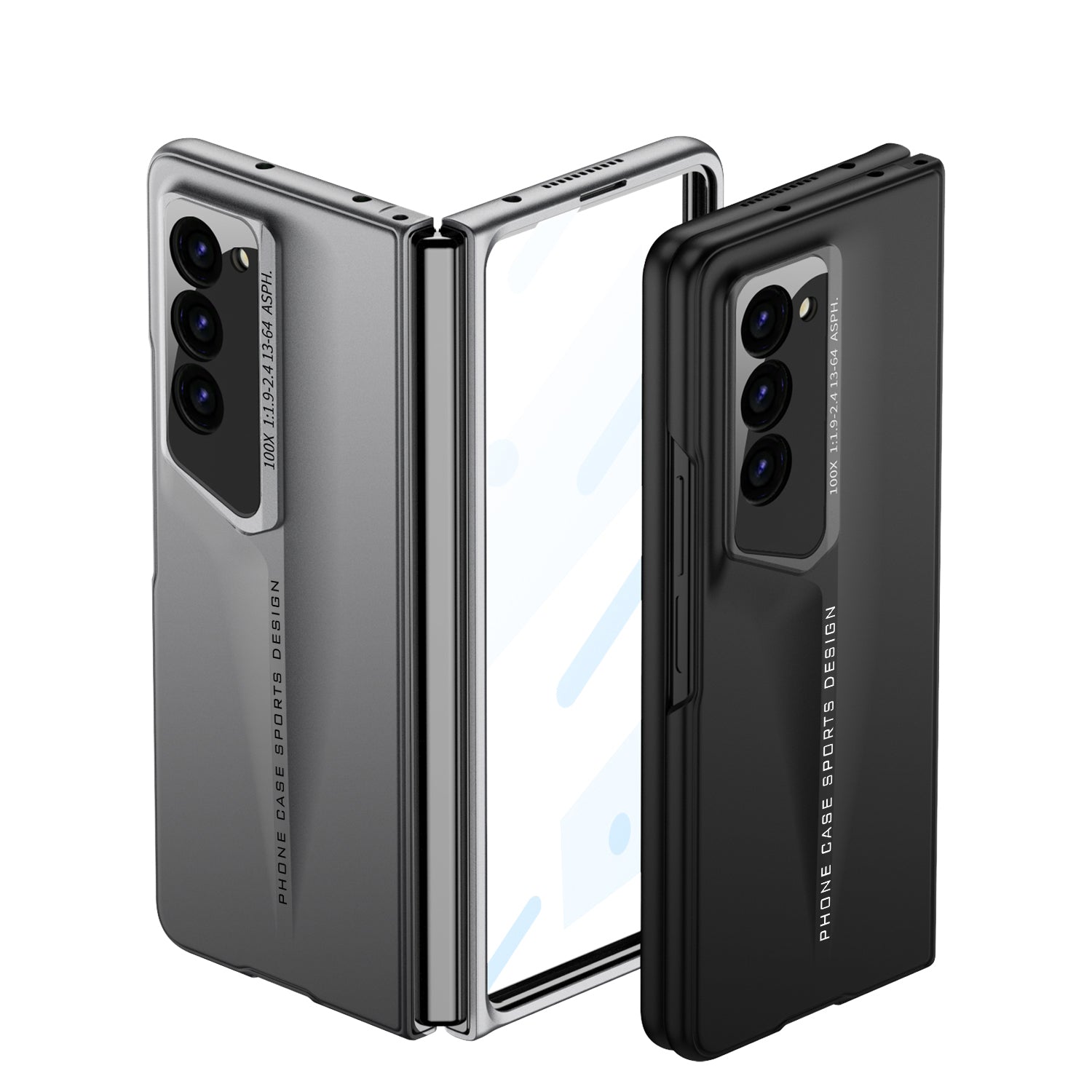 Back Cover for Blade Series Slim Hard Back Cover with Front Glass for Samsung Galaxy Z Fold 6 5g - Mypcwala