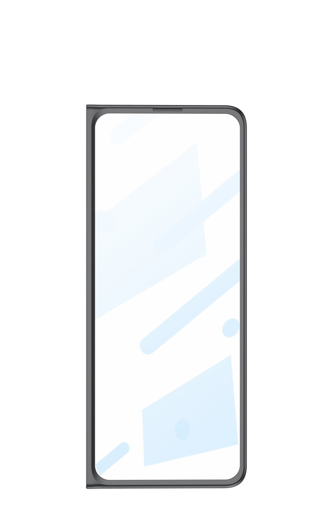 Back Cover for Blade Series Slim Hard Back Cover with Front Glass for Samsung Galaxy Z Fold 6 5g - Mypcwala