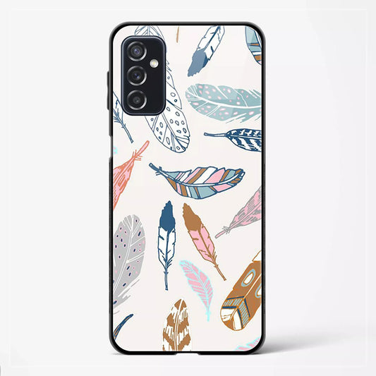 Back Cover for Galaxy A14 Premium Glass Mobile Back Case - Mypcwala