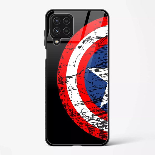 Back Cover for Galaxy A22 Premium Glass Mobile Back Case - Mypcwala