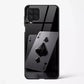 Back Cover for Galaxy A22 Premium Glass Mobile Back Case - Mypcwala