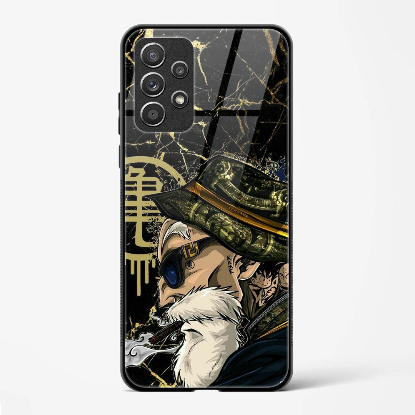 Back Cover for Galaxy A23 Premium Glass Mobile Back Case - Mypcwala