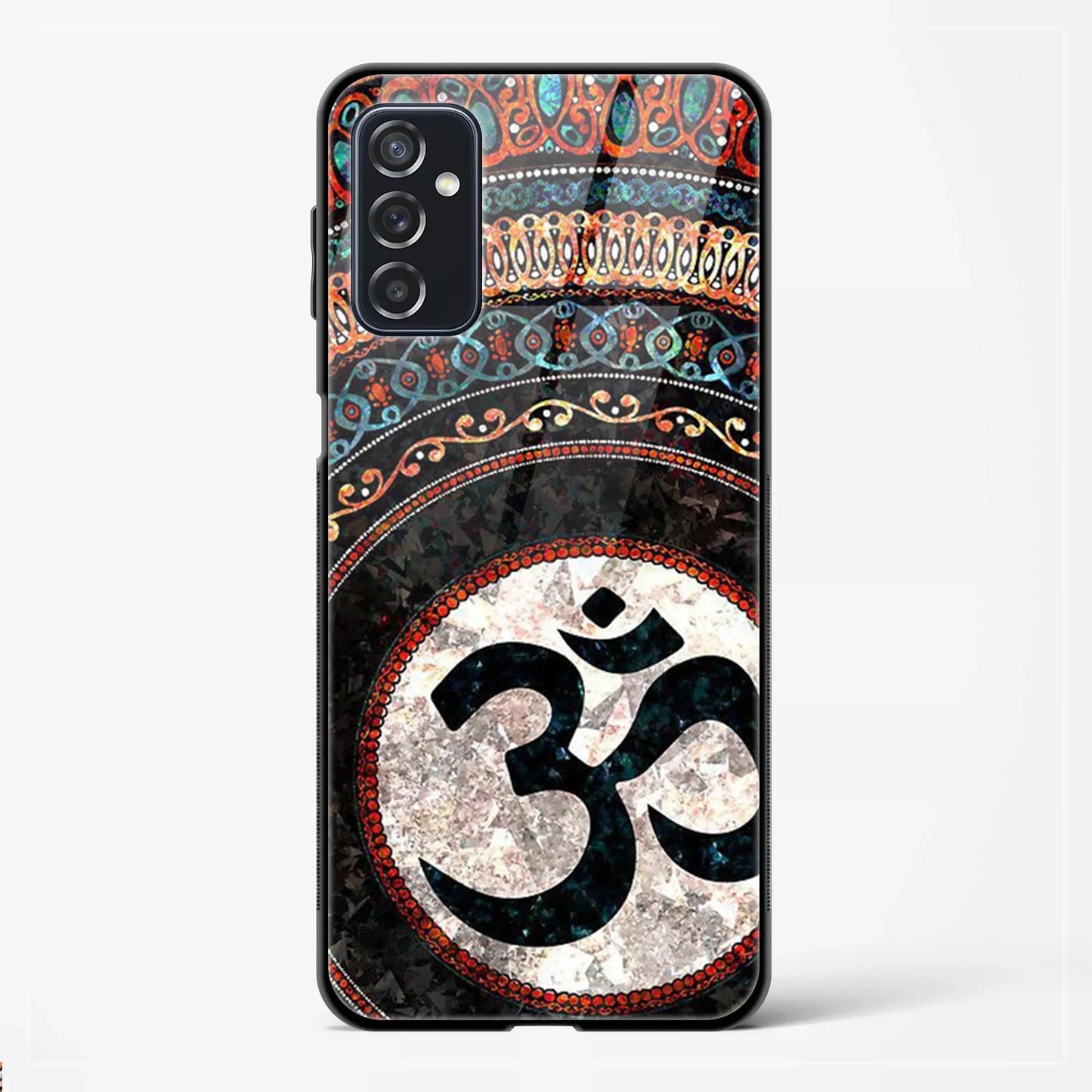 Back Cover for Galaxy A54 5G Premium Designer Glass Mobile Back Case - Mypcwala