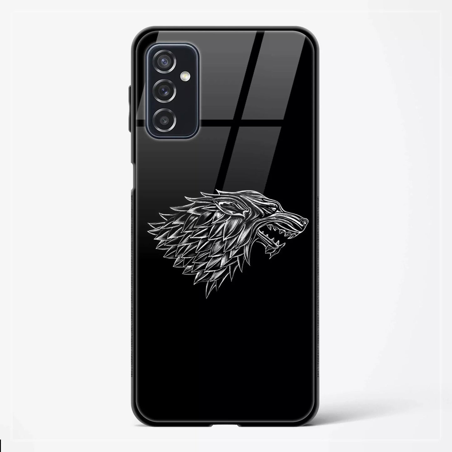 Back Cover for Galaxy A54 5G Premium Designer Glass Mobile Back Case - Mypcwala