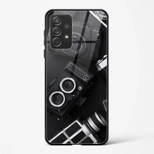 Back Cover for Galaxy A72 Premium Glass Mobile Back Case - Mypcwala