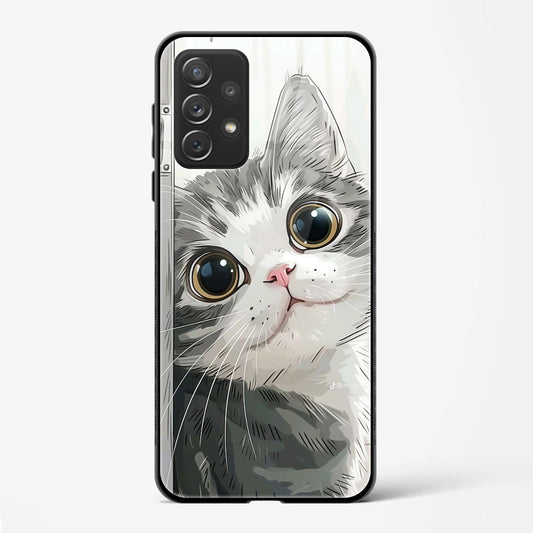 Back Cover for Galaxy A72 Premium Glass Mobile Back Case - Mypcwala