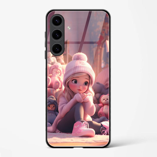 Back Cover for Galaxy S23 Premium Glass Mobile Back Case - Mypcwala