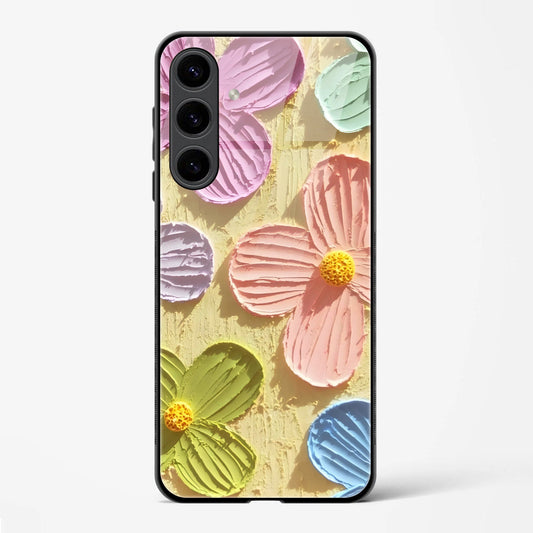 Back Cover for Galaxy S23 Premium Glass Mobile Back Case - Mypcwala