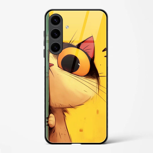 Back Cover for Galaxy S23 Premium Glass Mobile Back Case - Mypcwala