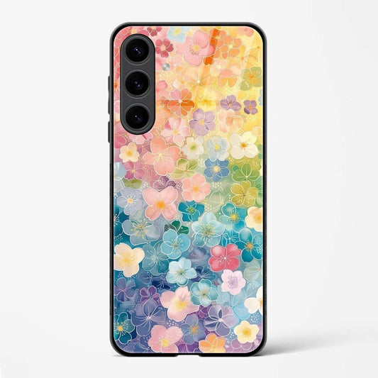 Back Cover for Galaxy S23 Premium Glass Mobile Back Case - Mypcwala