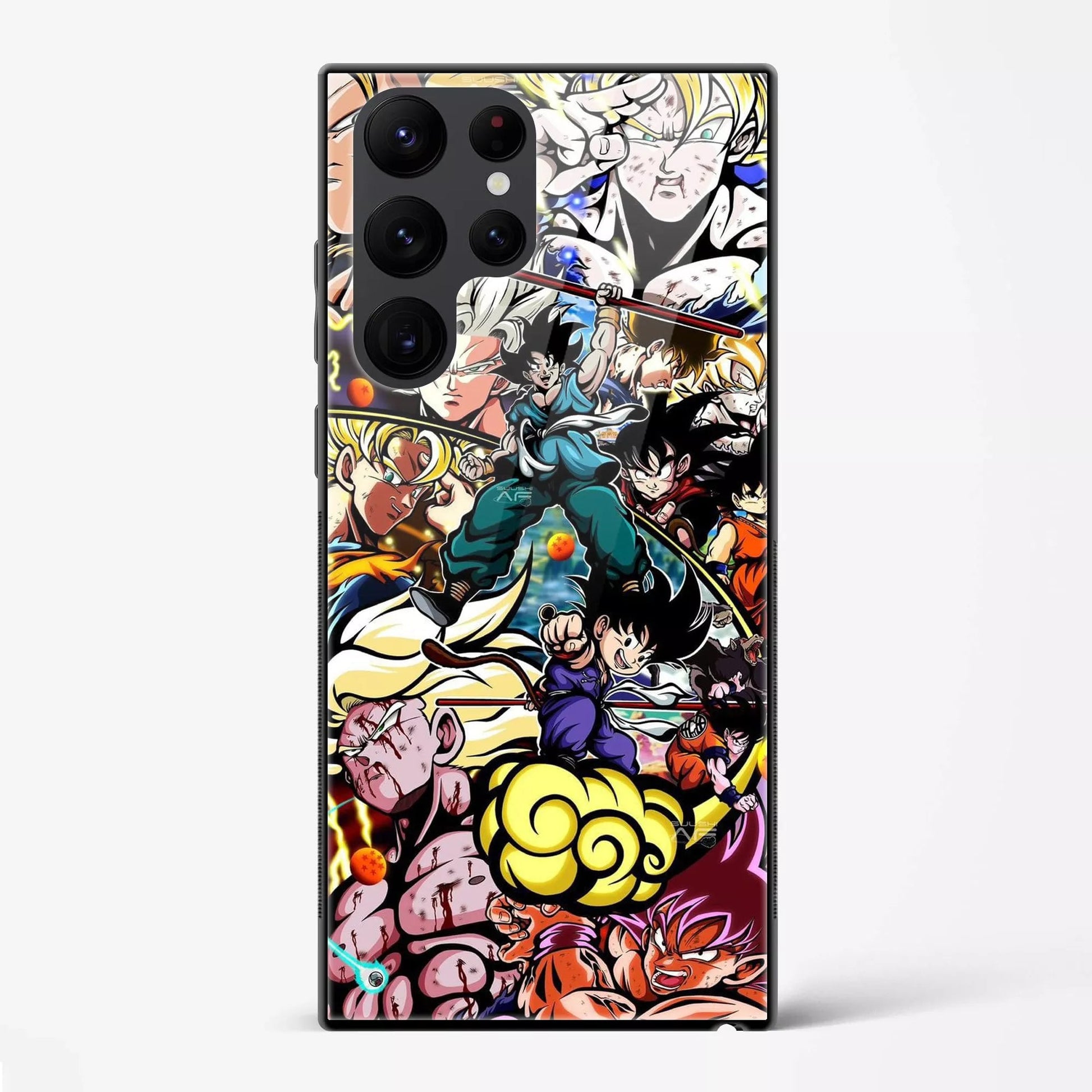 Back Cover for Galaxy S24 Ultra Premium Glass Mobile Back Case - Mypcwala