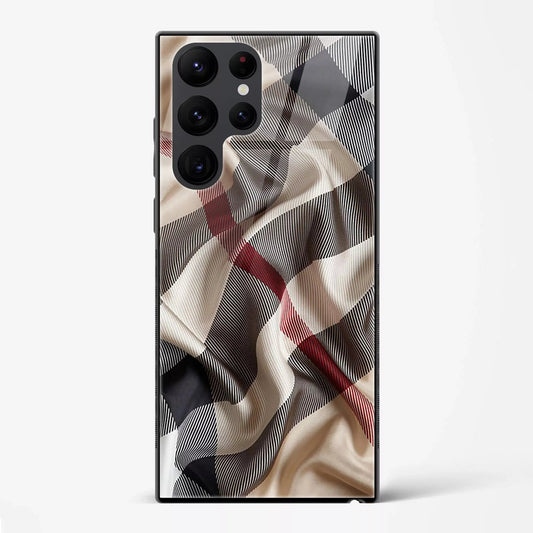 Back Cover for Galaxy S24 Ultra Premium Glass Mobile Back Case - Mypcwala