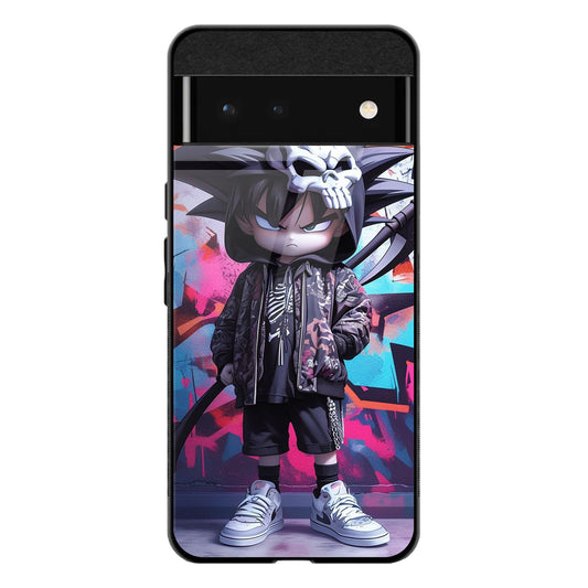 Back Cover for Google Pixel 7A Premium Car Designed Glass Mobile Back Case/Cover - Mypcwala