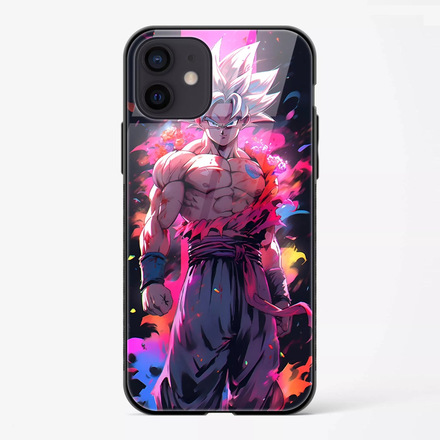 Back Cover for iPhone 12 Premium Glass Mobile Back Case - Mypcwala