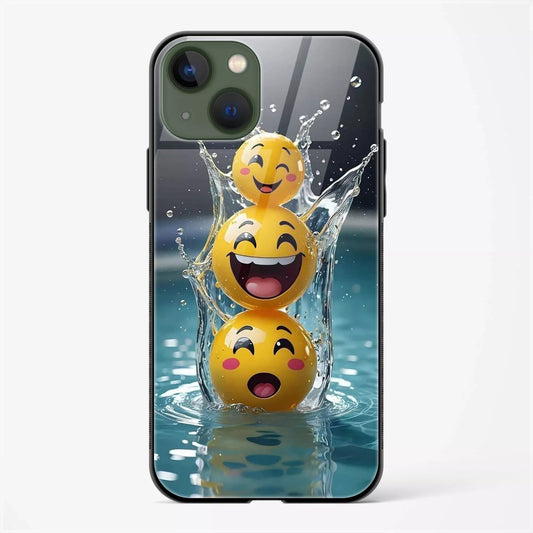 Back Cover for iPhone 13 Glass Mobile Back Case - Mypcwala