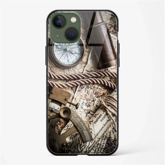 Back Cover for iPhone 13 Glass Mobile Back Case - Mypcwala