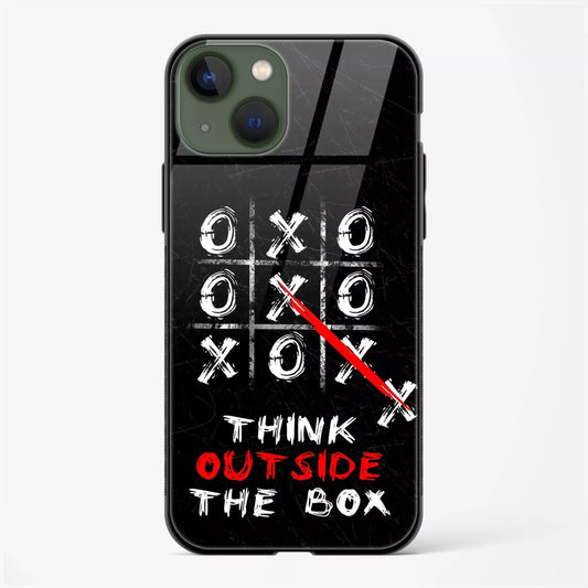 Back Cover for iPhone 13 Glass Mobile Back Case - Mypcwala