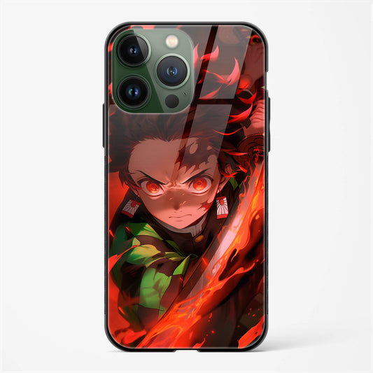 Back Cover for iPhone 14 Pro Premium Glass Mobile Back Case - Mypcwala