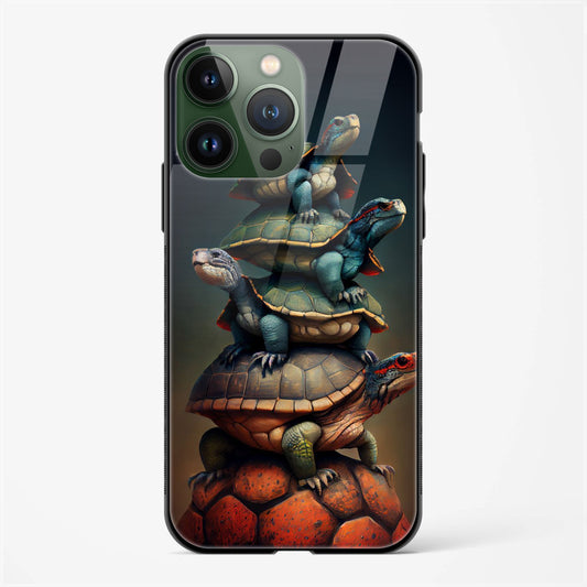 Back Cover for iPhone 14 Pro Premium Glass Mobile Back Case - Mypcwala