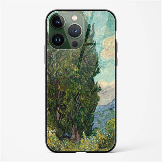 Back Cover for iPhone 14 Pro Premium Glass Mobile Back Case - Mypcwala