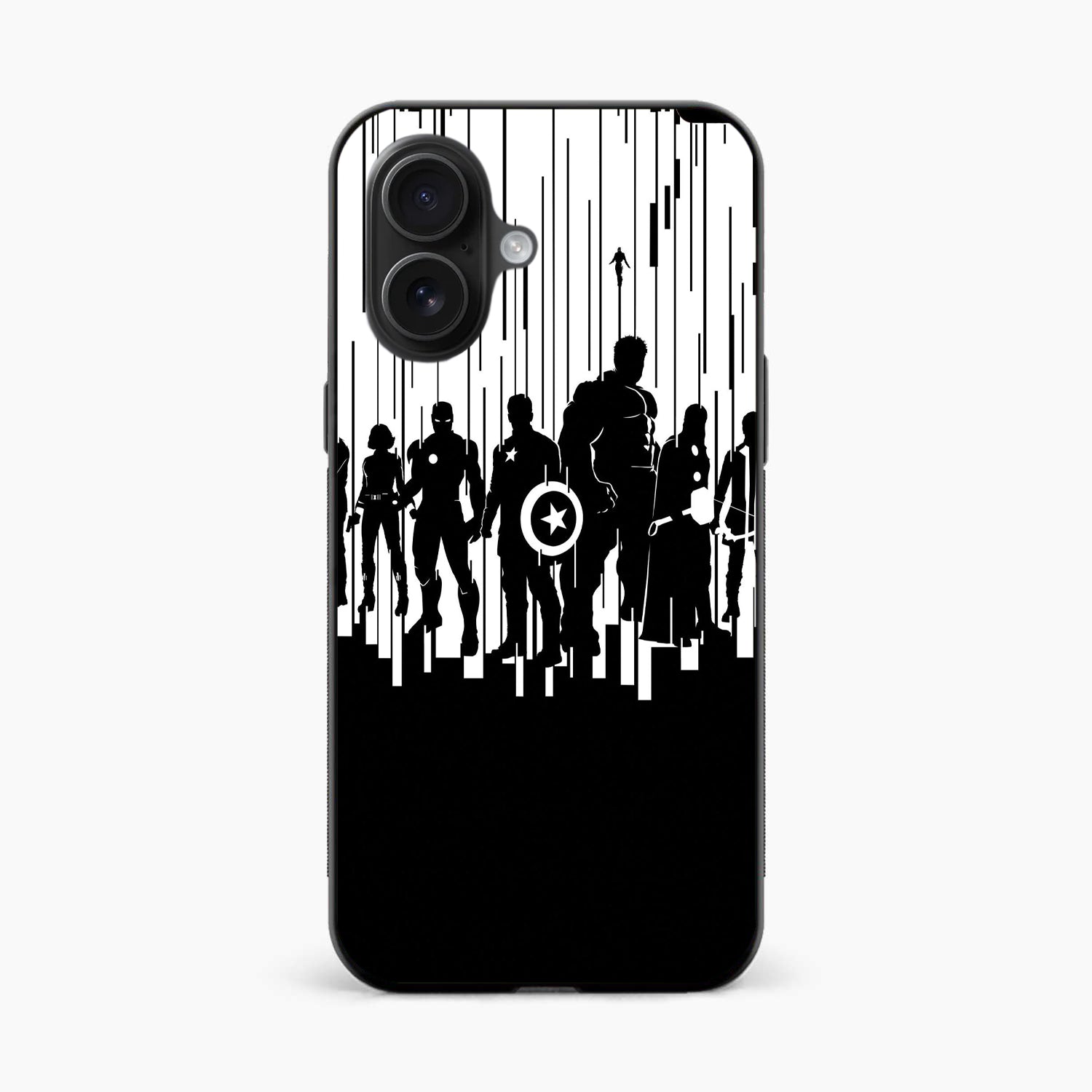 Back Cover for iPhone 16 Premium Glass Mobile Back Case - Mypcwala