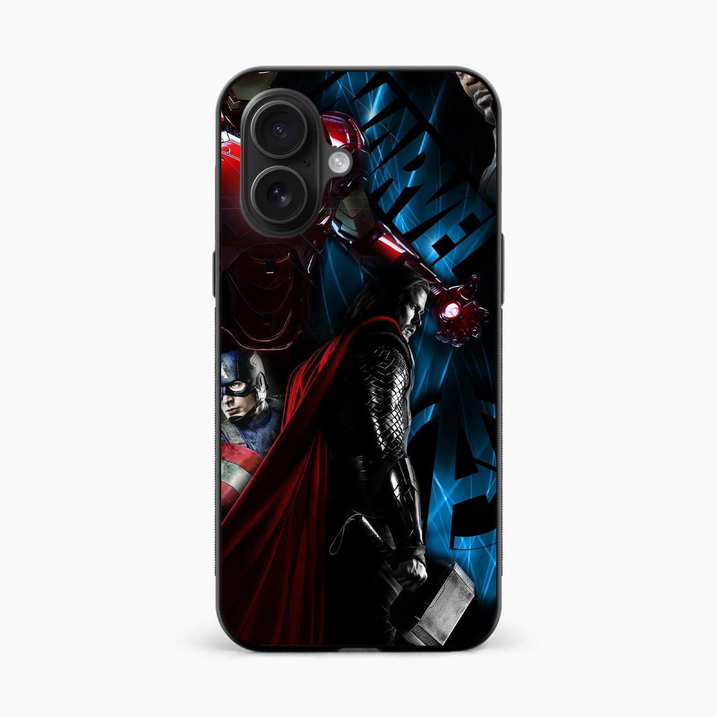 Back Cover for iPhone 16 Premium Glass Mobile Back Case - Mypcwala