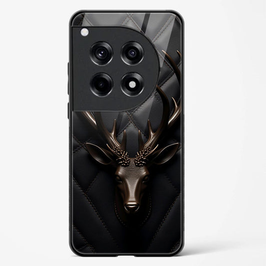 Back Cover For OnePlus 12R premium Animal Designed Glass Mobile Back Cover/Cases - Mypcwala