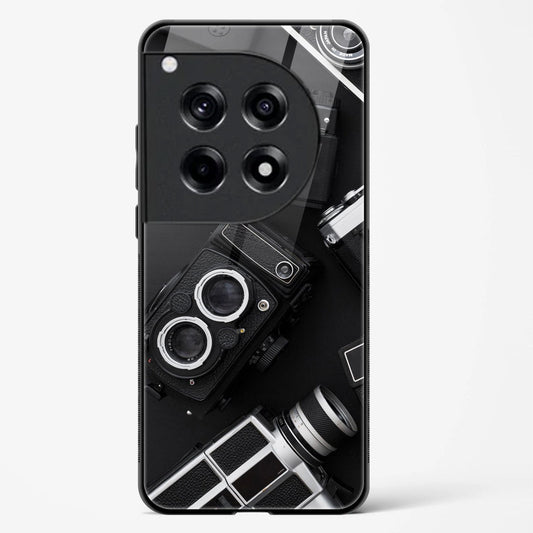 Back Cover For OnePlus 12R premium Designed Glass Mobile Back Cover/Cases - Mypcwala