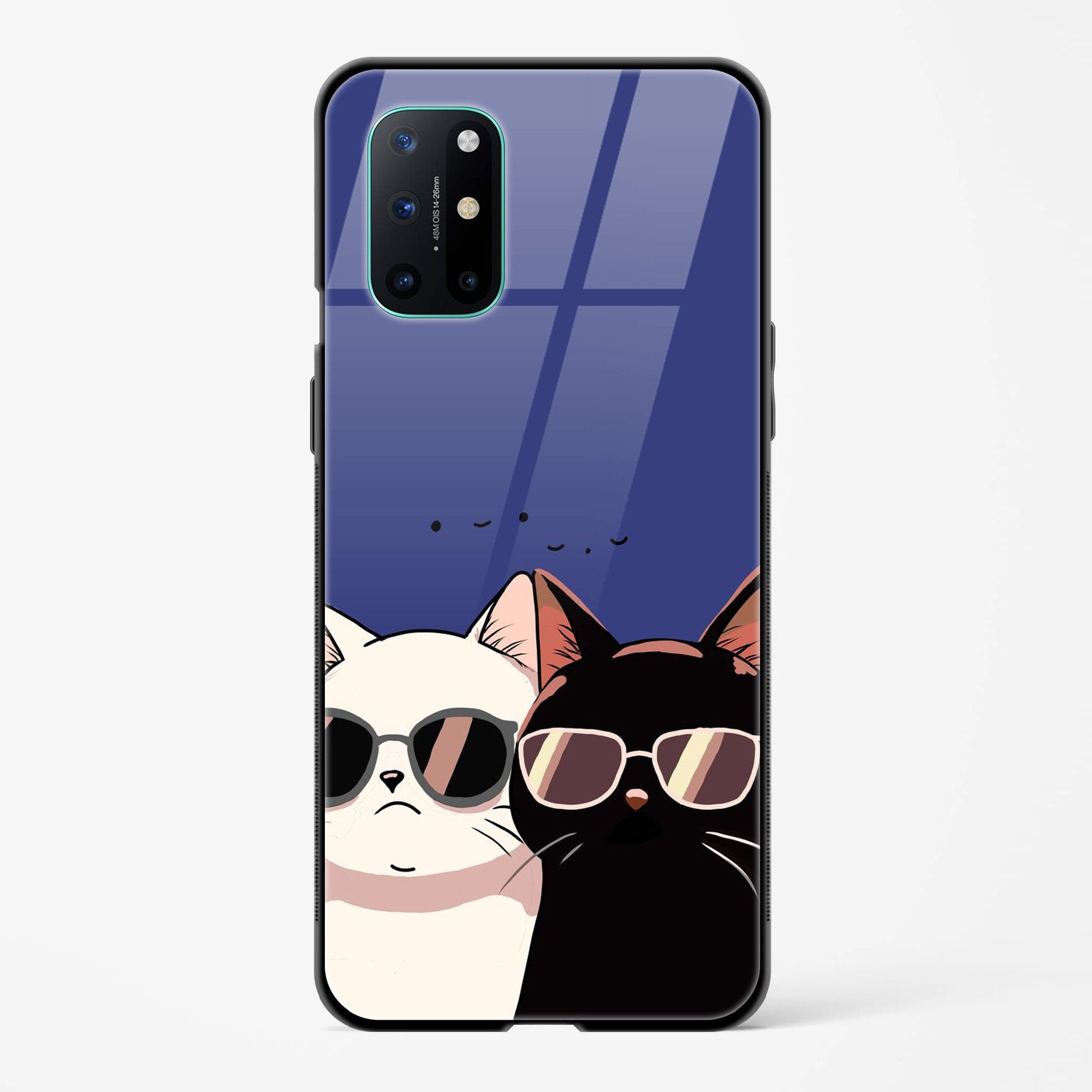 Back Cover for OnePlus 8T Premium Glass Mobile Back Case - Mypcwala