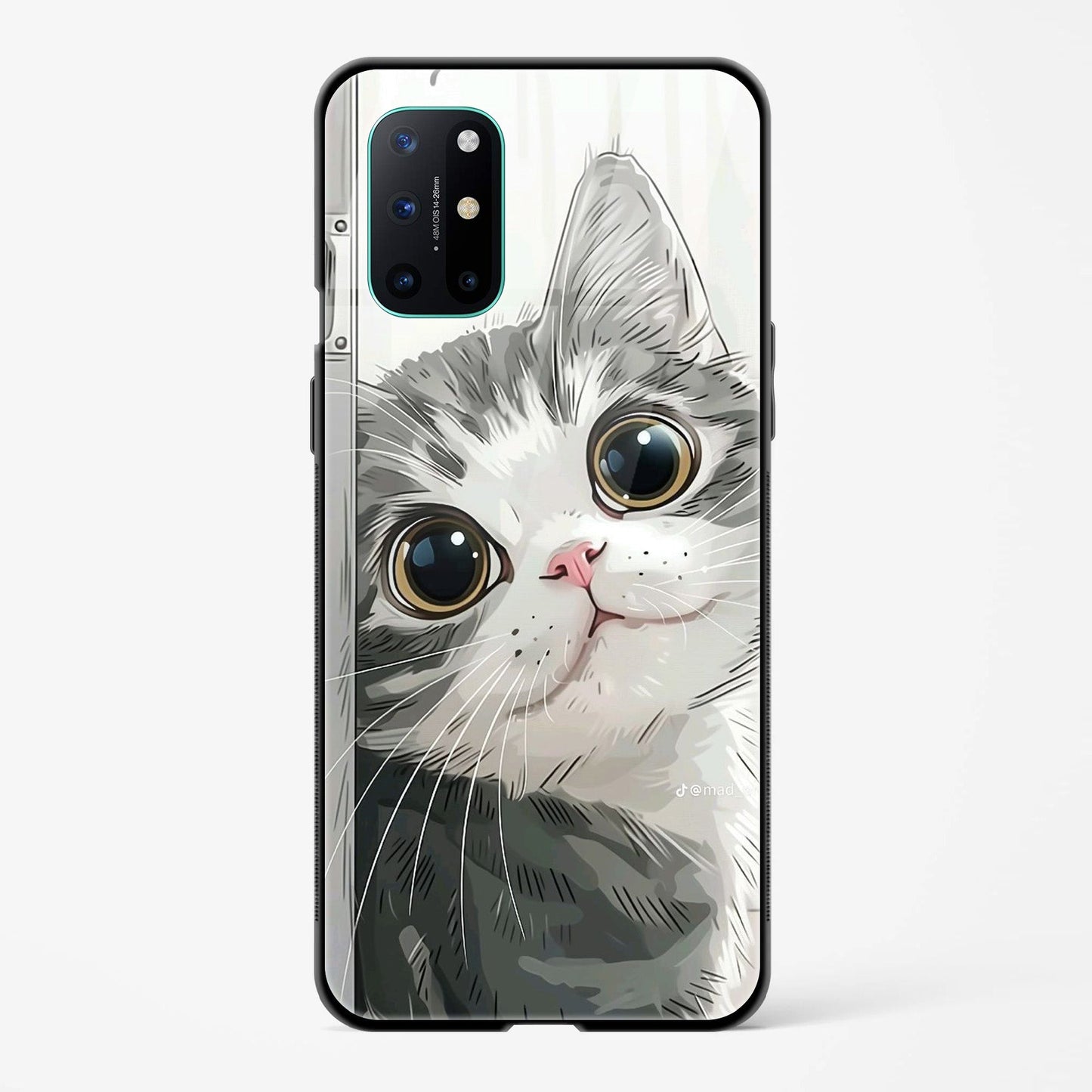 Back Cover for OnePlus 8T Premium Glass Mobile Back Case - Mypcwala