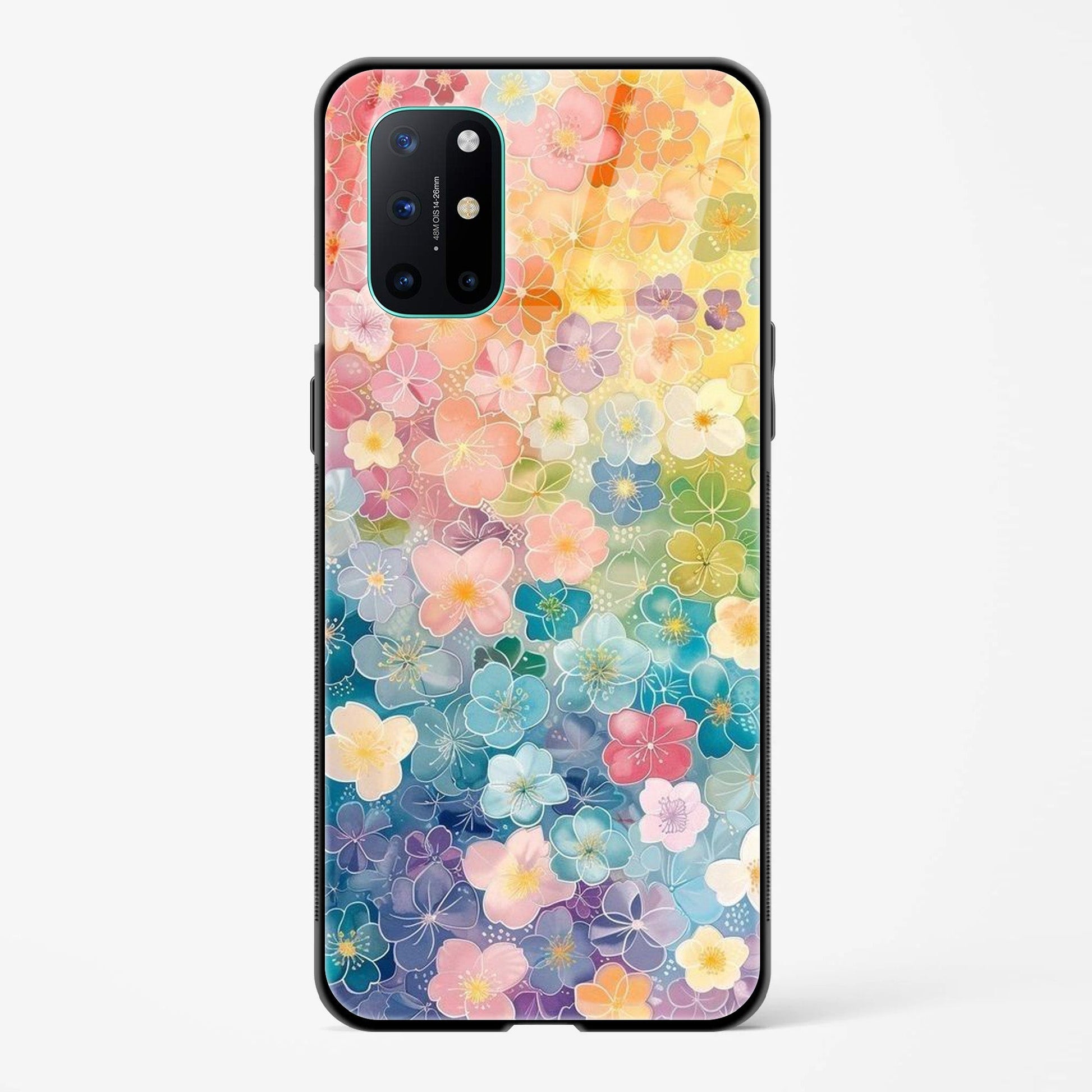 Back Cover for OnePlus 8T Premium Glass Mobile Back Case - Mypcwala