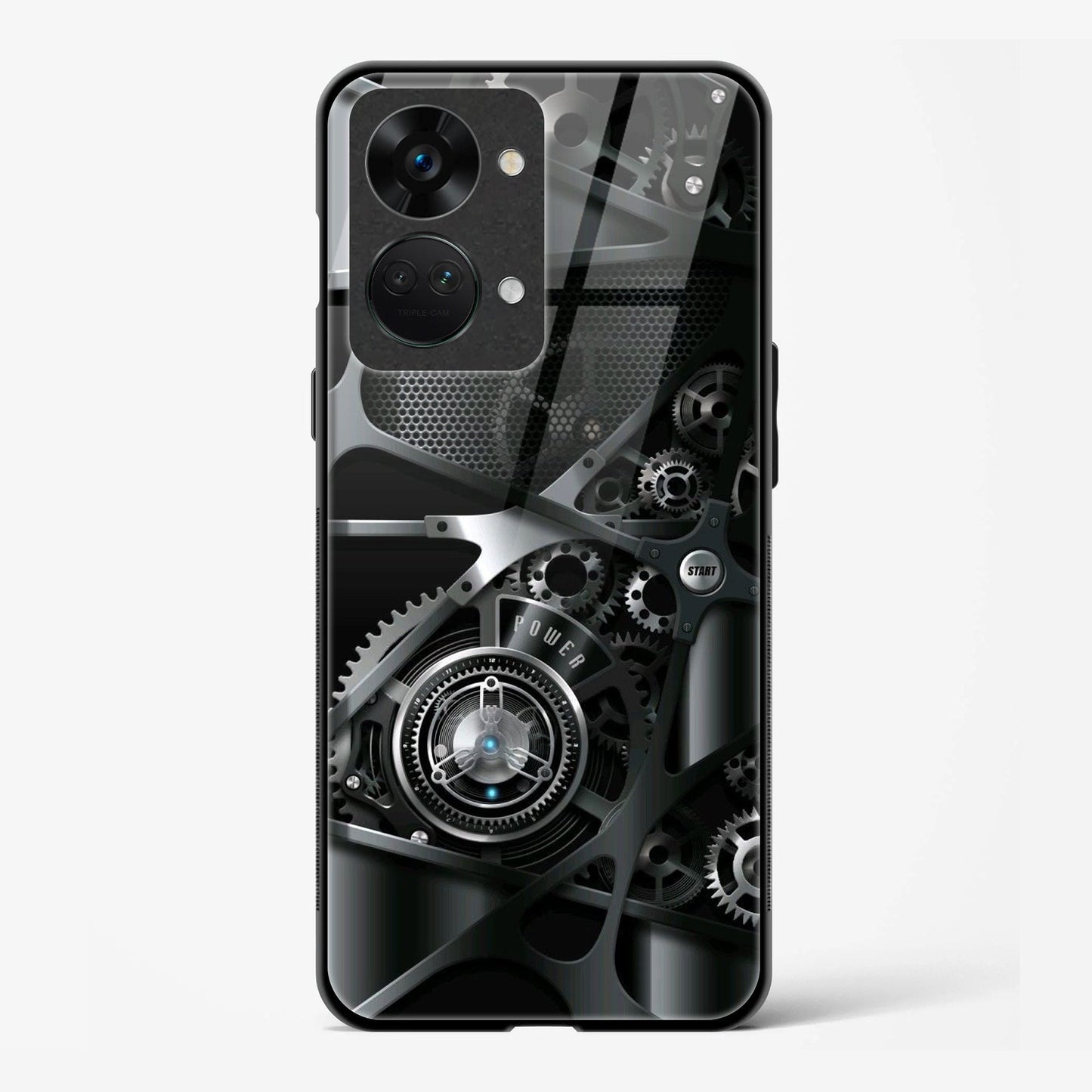 Back Cover for OnePlus Nord 3 5g Premium Glass Mobile Back Case - Mypcwala