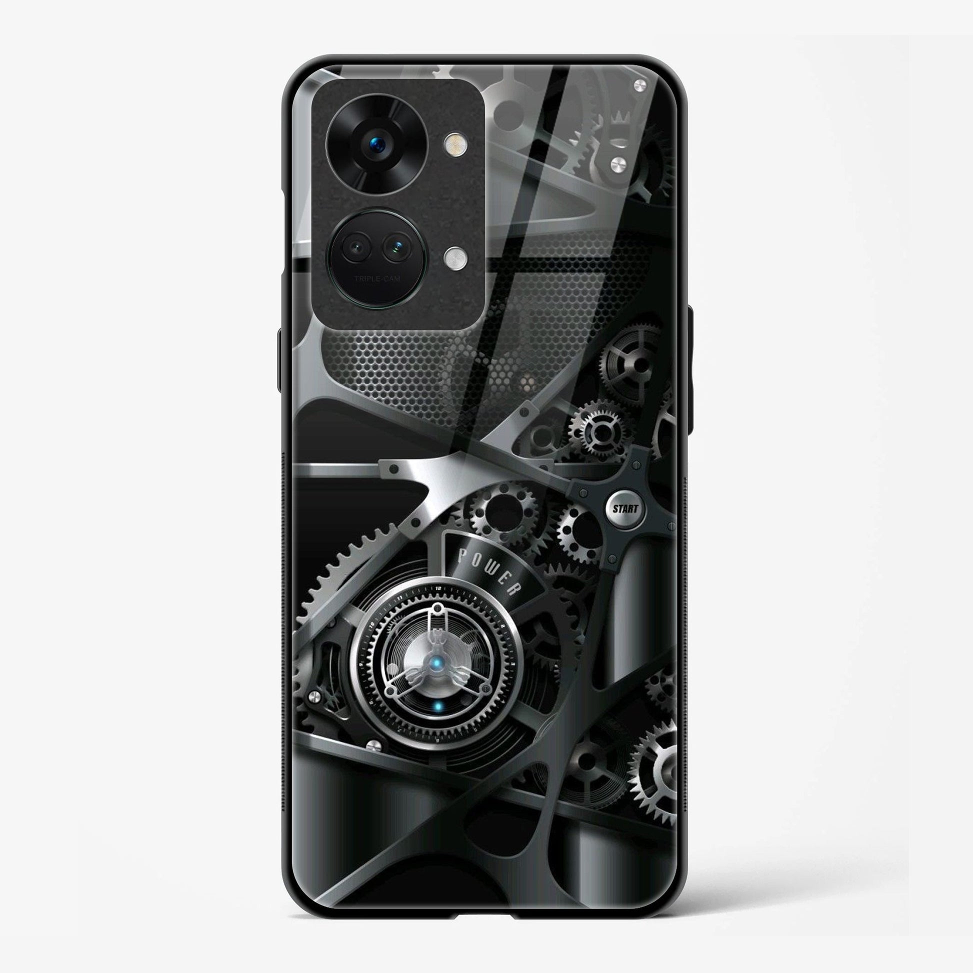 Back Cover for OnePlus Nord 3 5g Premium Glass Mobile Back Case - Mypcwala