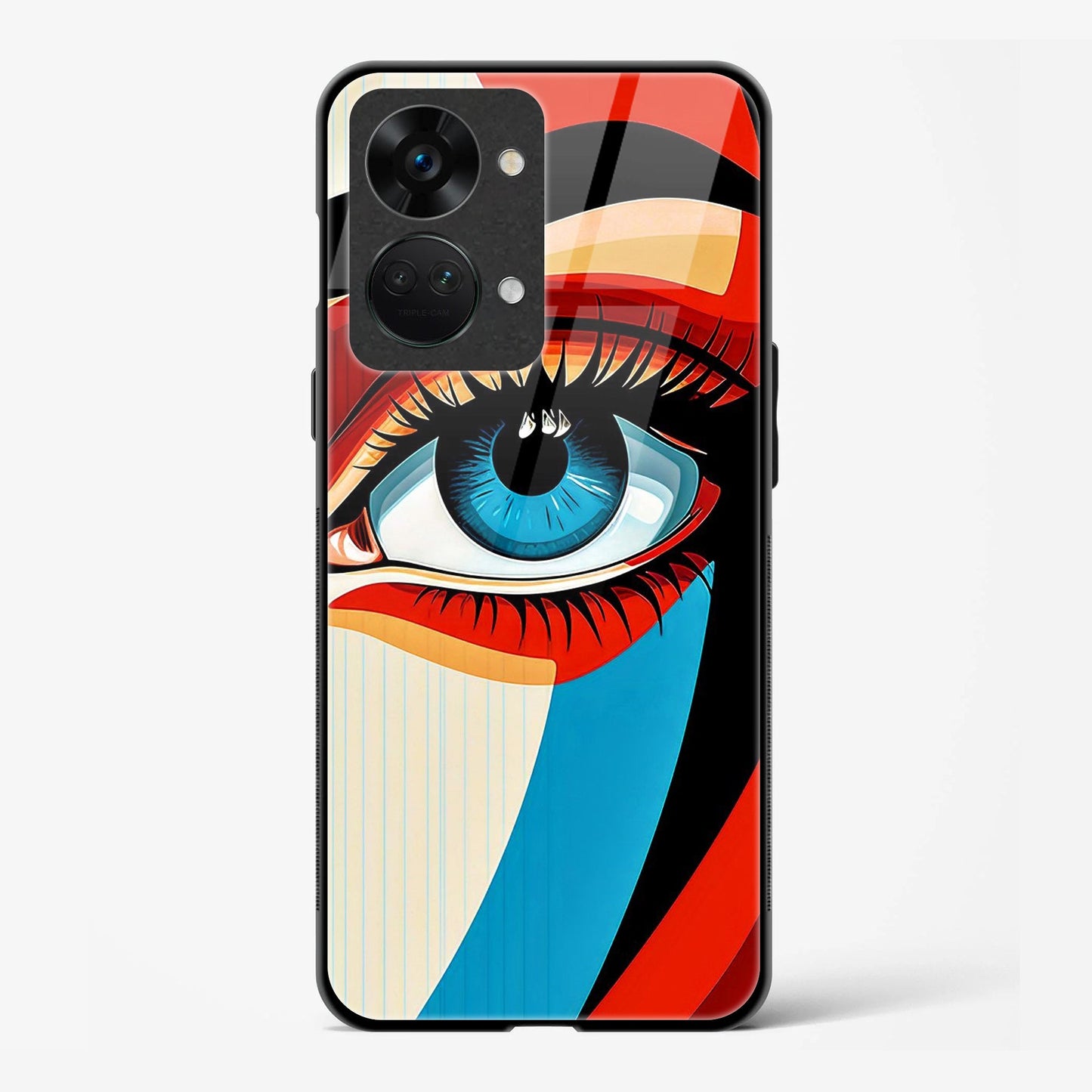 Back Cover for OnePlus Nord 3 5g Premium Glass Mobile Back Case - Mypcwala