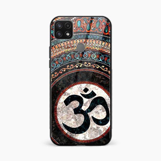 Back Cover for Oppo A15s Premium Glass Mobile Back Case - Mypcwala