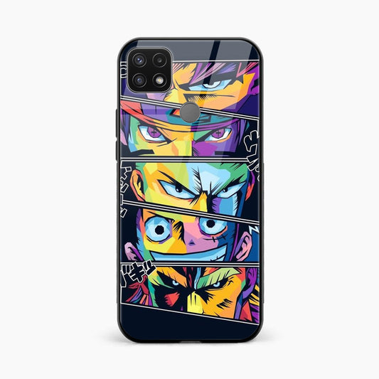 Back Cover for Oppo A15s Premium Glass Mobile Back Case - Mypcwala