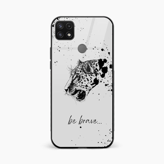 Back Cover for Oppo A15s Premium Glass Mobile Back Case - Mypcwala