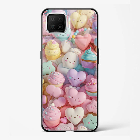 Back Cover for Oppo F17 Premium Glass Mobile Back Case - Mypcwala