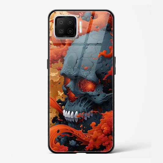 Back Cover for Oppo F17 Premium Glass Mobile Back Case - Mypcwala