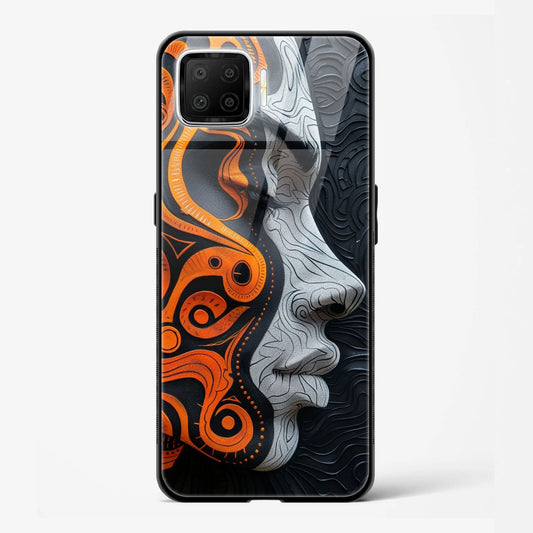 Back Cover for Oppo F17 Premium Glass Mobile Back Case - Mypcwala